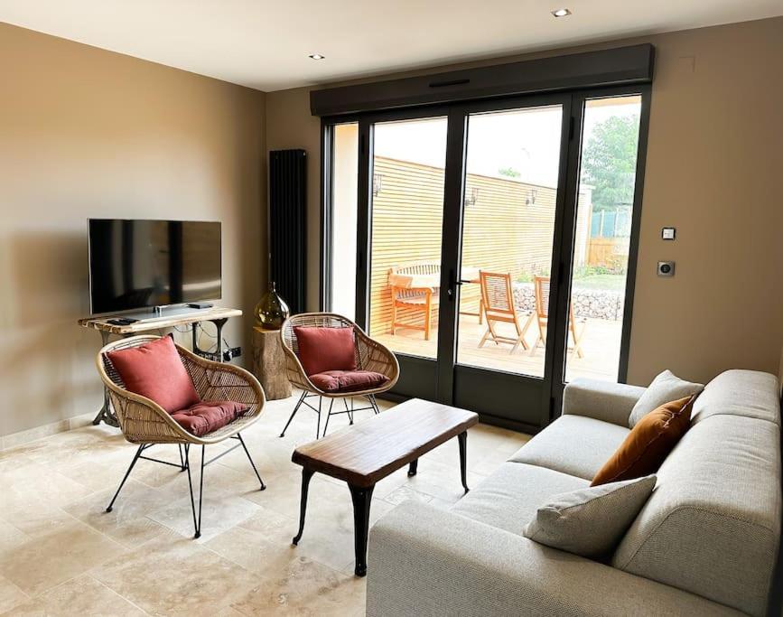 W27A - Splendide Appartement A 3' De Giverny Limetz Exteriör bild